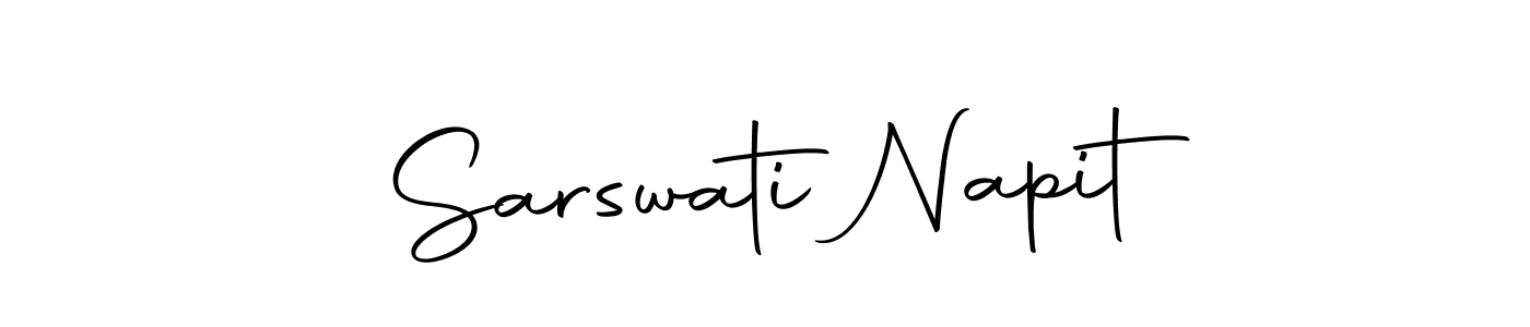 Autography-DOLnW is a professional signature style that is perfect for those who want to add a touch of class to their signature. It is also a great choice for those who want to make their signature more unique. Get Sarswati Napit name to fancy signature for free. Sarswati Napit signature style 10 images and pictures png