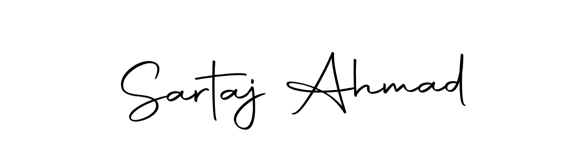 if you are searching for the best signature style for your name Sartaj Ahmad. so please give up your signature search. here we have designed multiple signature styles  using Autography-DOLnW. Sartaj Ahmad signature style 10 images and pictures png