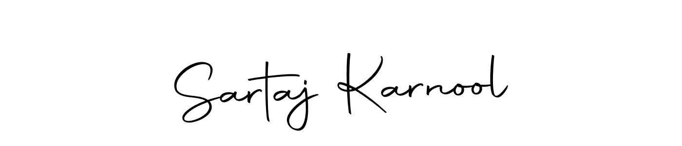 Design your own signature with our free online signature maker. With this signature software, you can create a handwritten (Autography-DOLnW) signature for name Sartaj Karnool. Sartaj Karnool signature style 10 images and pictures png