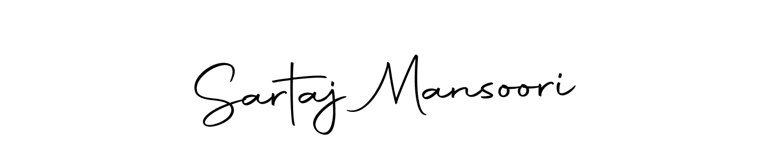 Sartaj Mansoori stylish signature style. Best Handwritten Sign (Autography-DOLnW) for my name. Handwritten Signature Collection Ideas for my name Sartaj Mansoori. Sartaj Mansoori signature style 10 images and pictures png