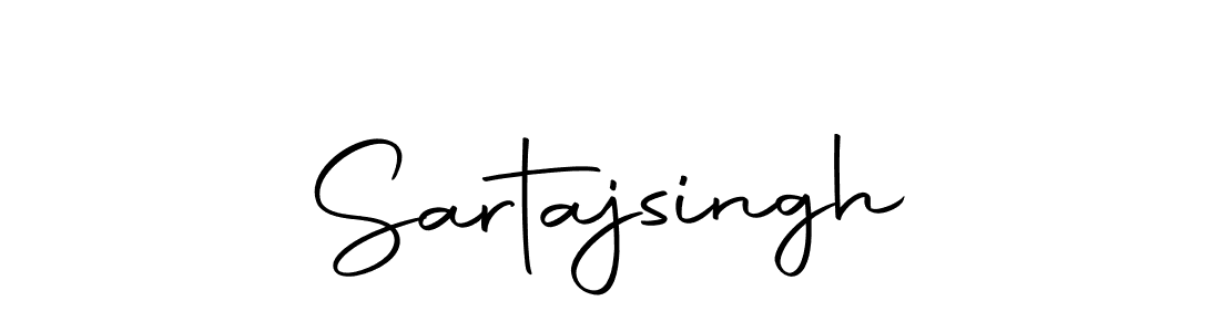 Create a beautiful signature design for name Sartajsingh. With this signature (Autography-DOLnW) fonts, you can make a handwritten signature for free. Sartajsingh signature style 10 images and pictures png