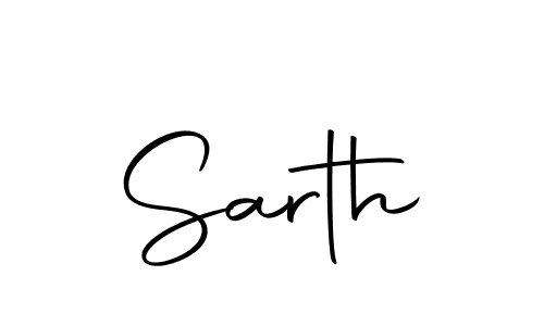 Sarth stylish signature style. Best Handwritten Sign (Autography-DOLnW) for my name. Handwritten Signature Collection Ideas for my name Sarth. Sarth signature style 10 images and pictures png