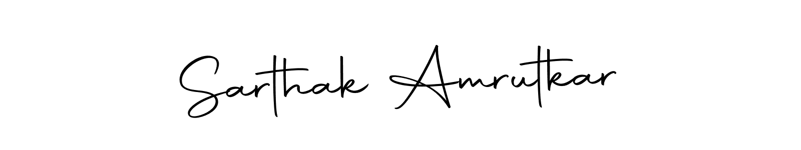 It looks lik you need a new signature style for name Sarthak Amrutkar. Design unique handwritten (Autography-DOLnW) signature with our free signature maker in just a few clicks. Sarthak Amrutkar signature style 10 images and pictures png