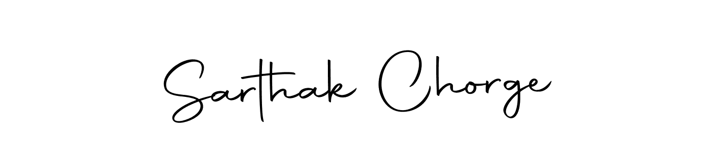 Make a beautiful signature design for name Sarthak Chorge. With this signature (Autography-DOLnW) style, you can create a handwritten signature for free. Sarthak Chorge signature style 10 images and pictures png