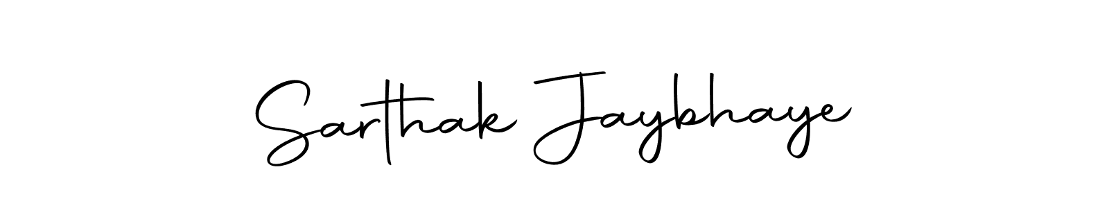 Make a short Sarthak Jaybhaye signature style. Manage your documents anywhere anytime using Autography-DOLnW. Create and add eSignatures, submit forms, share and send files easily. Sarthak Jaybhaye signature style 10 images and pictures png