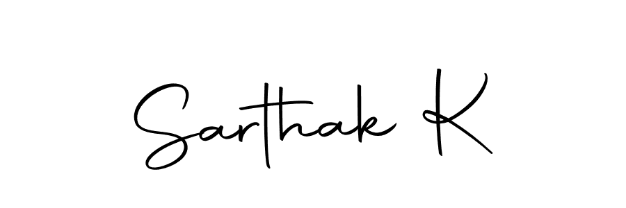 You can use this online signature creator to create a handwritten signature for the name Sarthak K. This is the best online autograph maker. Sarthak K signature style 10 images and pictures png