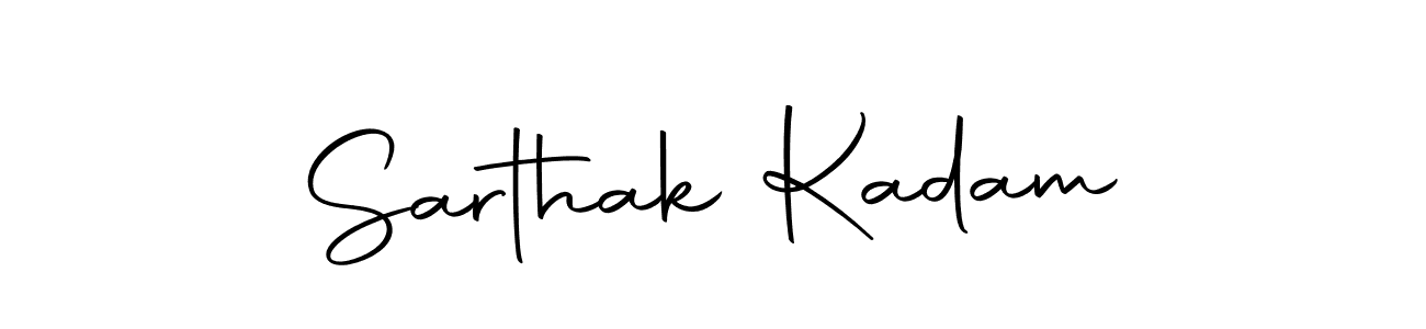 The best way (Autography-DOLnW) to make a short signature is to pick only two or three words in your name. The name Sarthak Kadam include a total of six letters. For converting this name. Sarthak Kadam signature style 10 images and pictures png