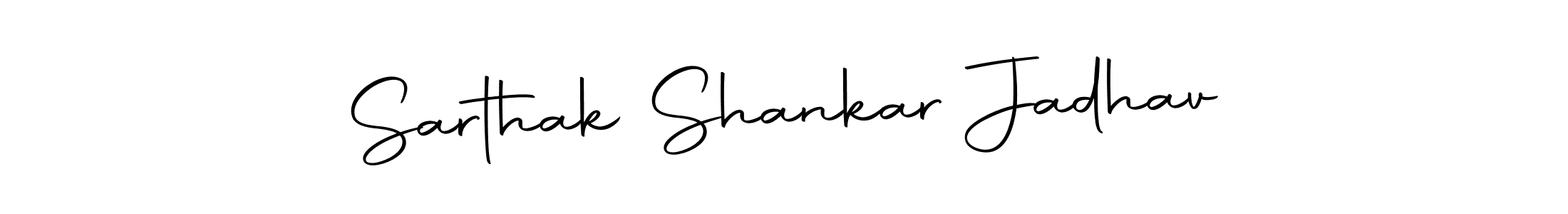 if you are searching for the best signature style for your name Sarthak Shankar Jadhav. so please give up your signature search. here we have designed multiple signature styles  using Autography-DOLnW. Sarthak Shankar Jadhav signature style 10 images and pictures png