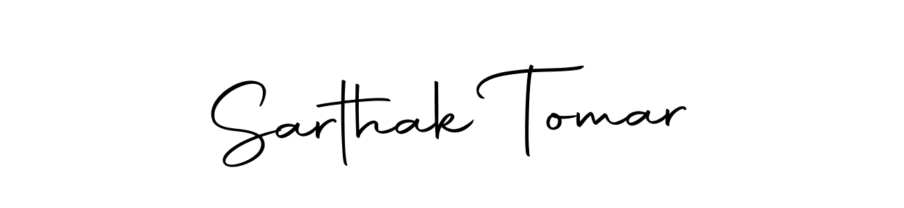 This is the best signature style for the Sarthak Tomar name. Also you like these signature font (Autography-DOLnW). Mix name signature. Sarthak Tomar signature style 10 images and pictures png