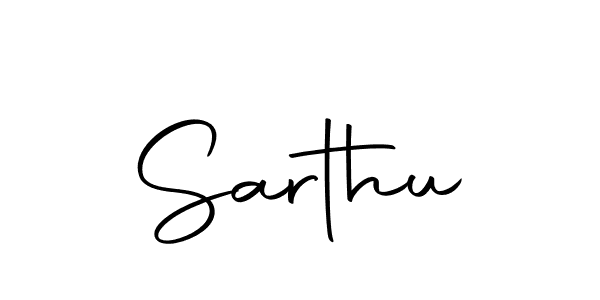 Sarthu stylish signature style. Best Handwritten Sign (Autography-DOLnW) for my name. Handwritten Signature Collection Ideas for my name Sarthu. Sarthu signature style 10 images and pictures png