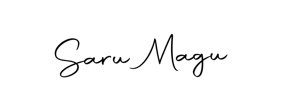 Make a beautiful signature design for name Saru Magu. Use this online signature maker to create a handwritten signature for free. Saru Magu signature style 10 images and pictures png