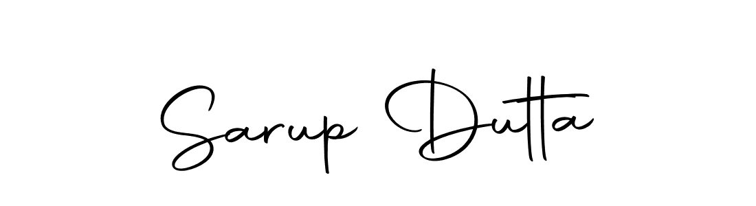 The best way (Autography-DOLnW) to make a short signature is to pick only two or three words in your name. The name Sarup Dutta include a total of six letters. For converting this name. Sarup Dutta signature style 10 images and pictures png