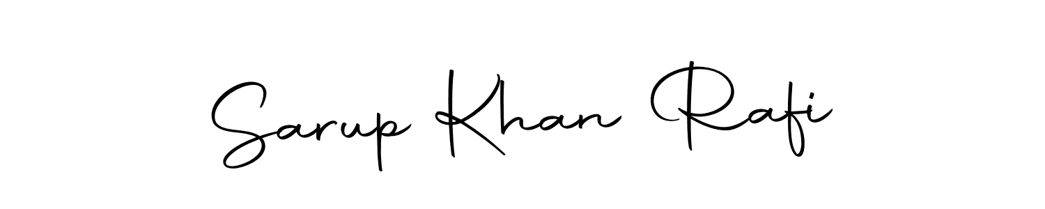 Make a beautiful signature design for name Sarup Khan Rafi. With this signature (Autography-DOLnW) style, you can create a handwritten signature for free. Sarup Khan Rafi signature style 10 images and pictures png