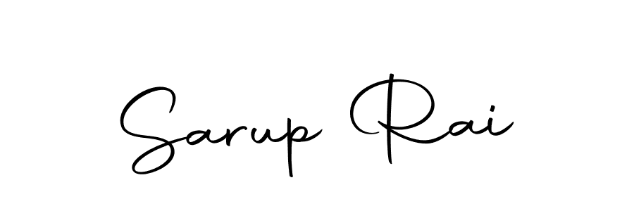 Sarup Rai stylish signature style. Best Handwritten Sign (Autography-DOLnW) for my name. Handwritten Signature Collection Ideas for my name Sarup Rai. Sarup Rai signature style 10 images and pictures png