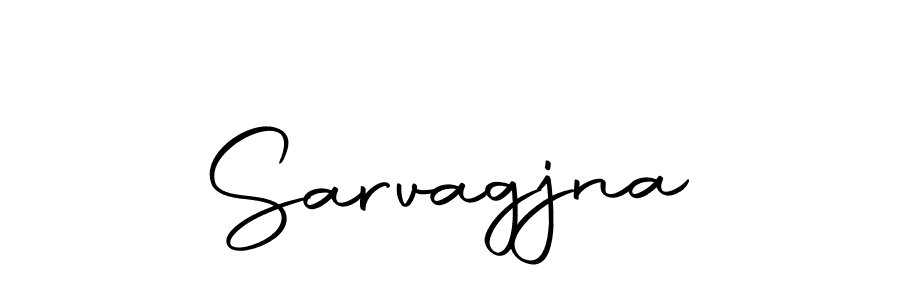 Make a beautiful signature design for name Sarvagjna. With this signature (Autography-DOLnW) style, you can create a handwritten signature for free. Sarvagjna signature style 10 images and pictures png
