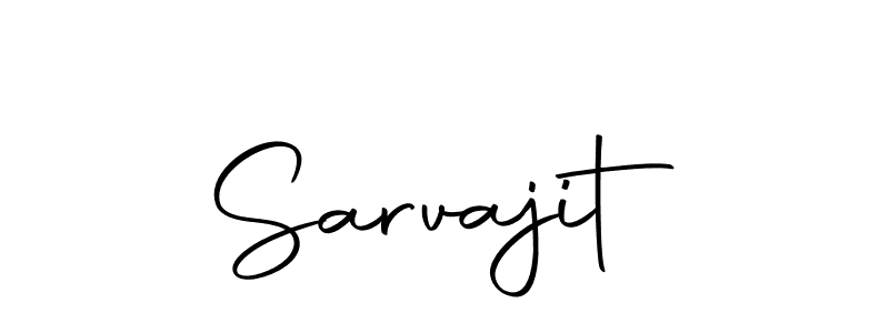 How to make Sarvajit signature? Autography-DOLnW is a professional autograph style. Create handwritten signature for Sarvajit name. Sarvajit signature style 10 images and pictures png