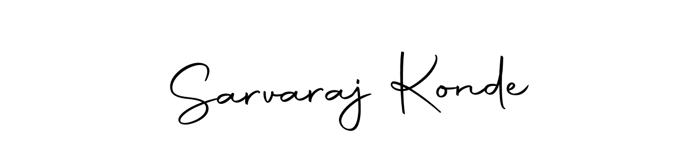 Make a beautiful signature design for name Sarvaraj Konde. Use this online signature maker to create a handwritten signature for free. Sarvaraj Konde signature style 10 images and pictures png