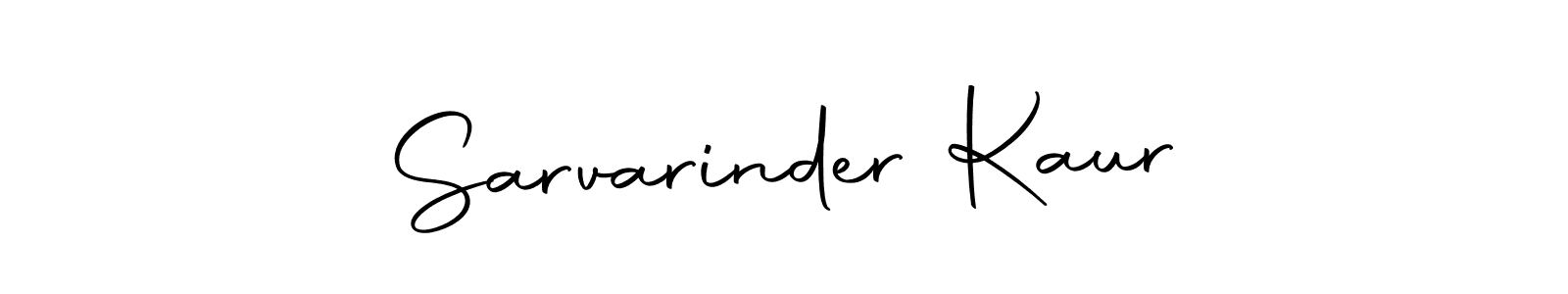 Use a signature maker to create a handwritten signature online. With this signature software, you can design (Autography-DOLnW) your own signature for name Sarvarinder Kaur. Sarvarinder Kaur signature style 10 images and pictures png