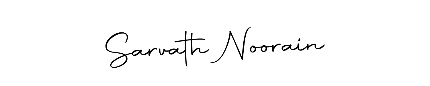 if you are searching for the best signature style for your name Sarvath Noorain. so please give up your signature search. here we have designed multiple signature styles  using Autography-DOLnW. Sarvath Noorain signature style 10 images and pictures png