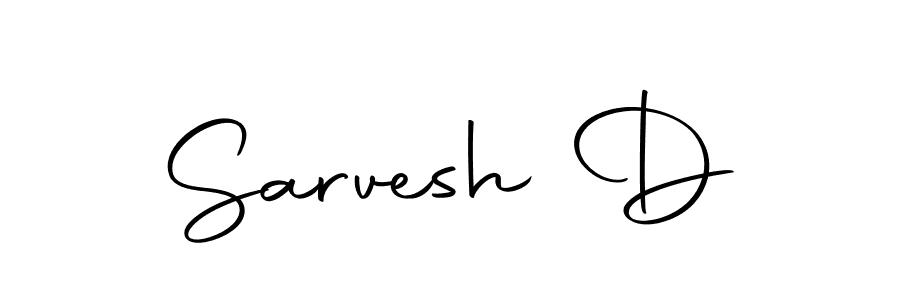 Make a short Sarvesh D signature style. Manage your documents anywhere anytime using Autography-DOLnW. Create and add eSignatures, submit forms, share and send files easily. Sarvesh D signature style 10 images and pictures png
