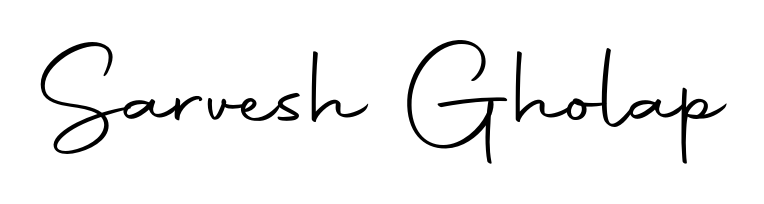 Give your name Sarvesh Gholap an exquisite flair with the Autography-DOLnW script font. Ideal for contracts, resumes, and formal letterheads. Sarvesh Gholap signature style 10 images and pictures png