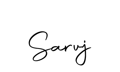 Similarly Autography-DOLnW is the best handwritten signature design. Signature creator online .You can use it as an online autograph creator for name Sarvj. Sarvj signature style 10 images and pictures png