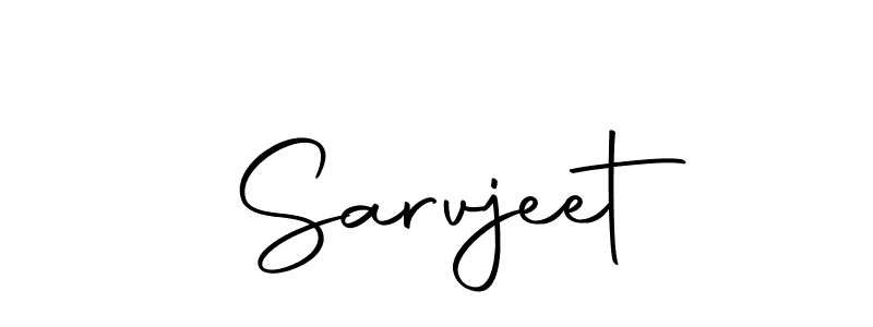 How to make Sarvjeet signature? Autography-DOLnW is a professional autograph style. Create handwritten signature for Sarvjeet name. Sarvjeet signature style 10 images and pictures png