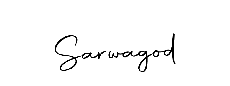 You should practise on your own different ways (Autography-DOLnW) to write your name (Sarwagod) in signature. don't let someone else do it for you. Sarwagod signature style 10 images and pictures png