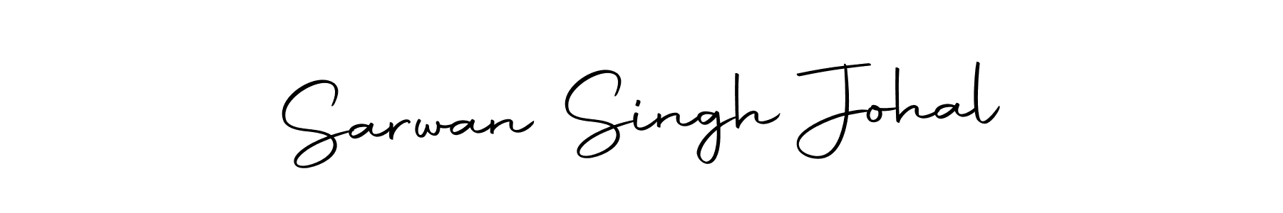 Make a beautiful signature design for name Sarwan Singh Johal. With this signature (Autography-DOLnW) style, you can create a handwritten signature for free. Sarwan Singh Johal signature style 10 images and pictures png