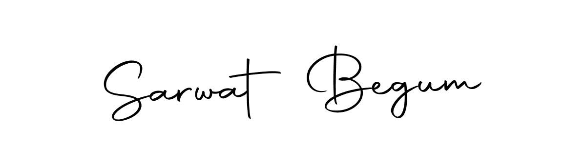 Use a signature maker to create a handwritten signature online. With this signature software, you can design (Autography-DOLnW) your own signature for name Sarwat Begum. Sarwat Begum signature style 10 images and pictures png