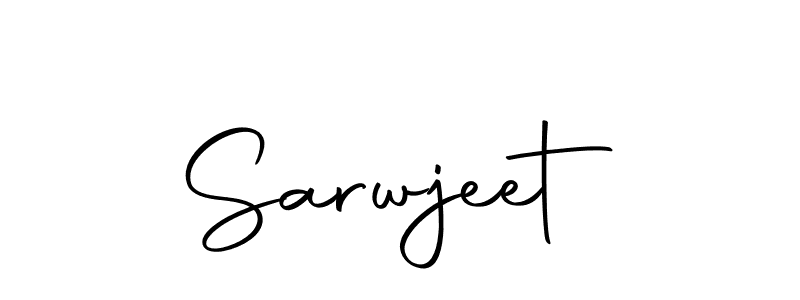 Make a beautiful signature design for name Sarwjeet. Use this online signature maker to create a handwritten signature for free. Sarwjeet signature style 10 images and pictures png