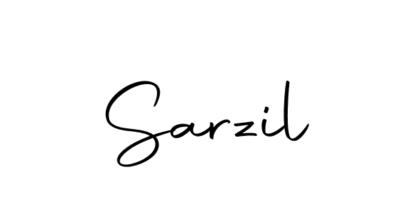 Design your own signature with our free online signature maker. With this signature software, you can create a handwritten (Autography-DOLnW) signature for name Sarzil. Sarzil signature style 10 images and pictures png