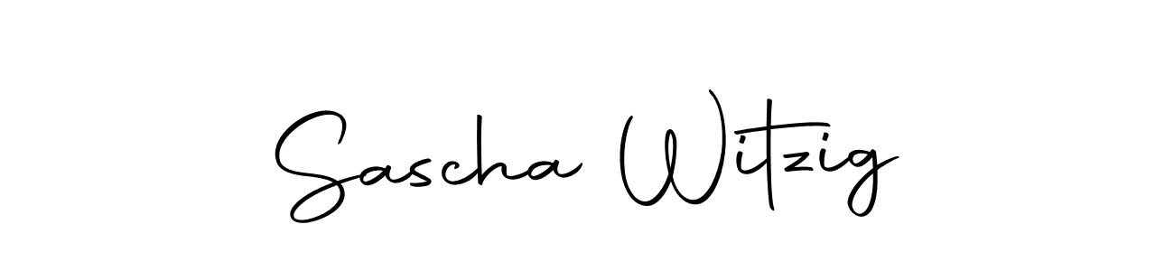 Create a beautiful signature design for name Sascha Witzig. With this signature (Autography-DOLnW) fonts, you can make a handwritten signature for free. Sascha Witzig signature style 10 images and pictures png