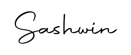 Achieve flawless digital penmanship with Sashwin name in Autography-DOLnW font. The perfect tool for creating online signatures. Sashwin signature style 10 images and pictures png
