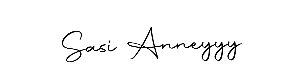 Design your own signature with our free online signature maker. With this signature software, you can create a handwritten (Autography-DOLnW) signature for name Sasi Anneyyy. Sasi Anneyyy signature style 10 images and pictures png
