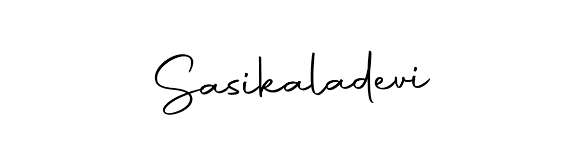 Make a beautiful signature design for name Sasikaladevi. With this signature (Autography-DOLnW) style, you can create a handwritten signature for free. Sasikaladevi signature style 10 images and pictures png