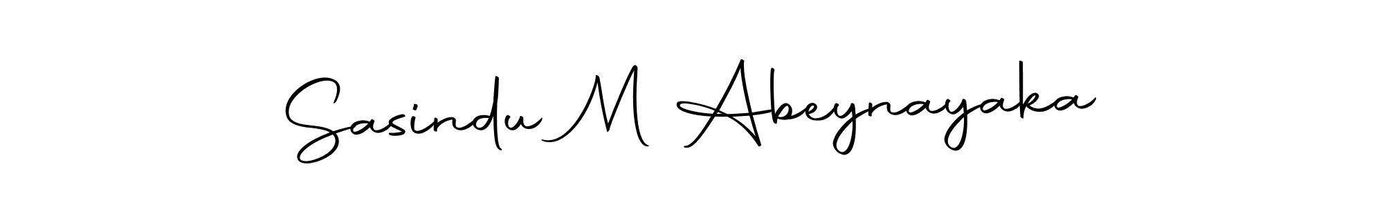 Make a short Sasindu M Abeynayaka signature style. Manage your documents anywhere anytime using Autography-DOLnW. Create and add eSignatures, submit forms, share and send files easily. Sasindu M Abeynayaka signature style 10 images and pictures png