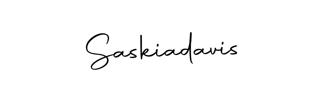 This is the best signature style for the Saskiadavis name. Also you like these signature font (Autography-DOLnW). Mix name signature. Saskiadavis signature style 10 images and pictures png