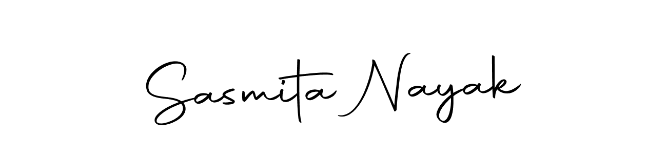 Make a short Sasmita Nayak signature style. Manage your documents anywhere anytime using Autography-DOLnW. Create and add eSignatures, submit forms, share and send files easily. Sasmita Nayak signature style 10 images and pictures png
