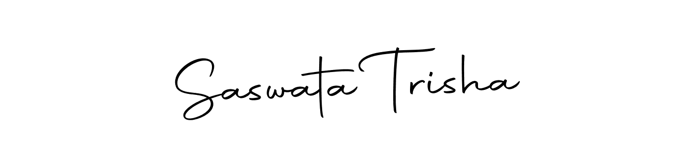 Saswata Trisha stylish signature style. Best Handwritten Sign (Autography-DOLnW) for my name. Handwritten Signature Collection Ideas for my name Saswata Trisha. Saswata Trisha signature style 10 images and pictures png