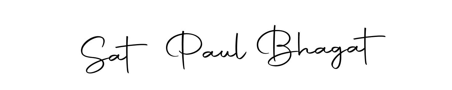Use a signature maker to create a handwritten signature online. With this signature software, you can design (Autography-DOLnW) your own signature for name Sat Paul Bhagat. Sat Paul Bhagat signature style 10 images and pictures png