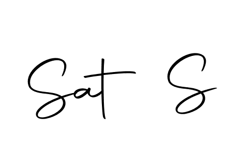 It looks lik you need a new signature style for name Sat S. Design unique handwritten (Autography-DOLnW) signature with our free signature maker in just a few clicks. Sat S signature style 10 images and pictures png