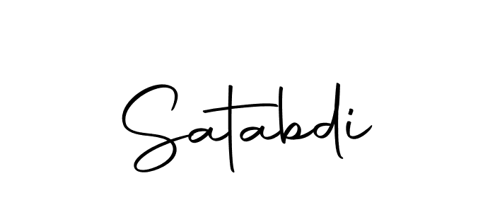 How to make Satabdi name signature. Use Autography-DOLnW style for creating short signs online. This is the latest handwritten sign. Satabdi signature style 10 images and pictures png