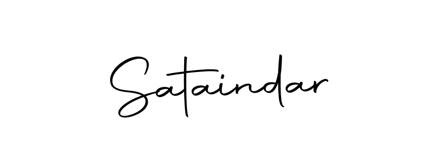 Use a signature maker to create a handwritten signature online. With this signature software, you can design (Autography-DOLnW) your own signature for name Sataindar. Sataindar signature style 10 images and pictures png