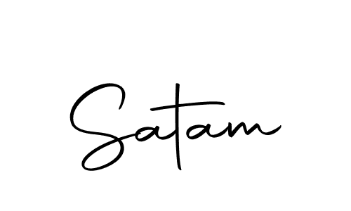 Also we have Satam name is the best signature style. Create professional handwritten signature collection using Autography-DOLnW autograph style. Satam signature style 10 images and pictures png
