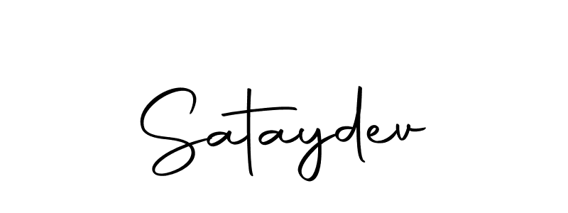 Similarly Autography-DOLnW is the best handwritten signature design. Signature creator online .You can use it as an online autograph creator for name Sataydev. Sataydev signature style 10 images and pictures png