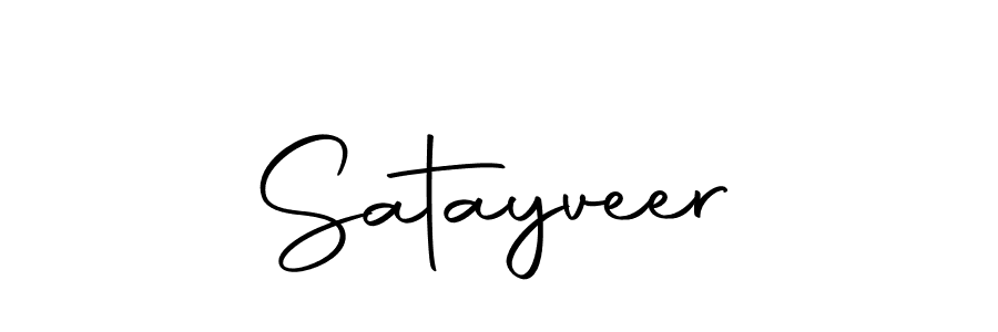 Use a signature maker to create a handwritten signature online. With this signature software, you can design (Autography-DOLnW) your own signature for name Satayveer. Satayveer signature style 10 images and pictures png