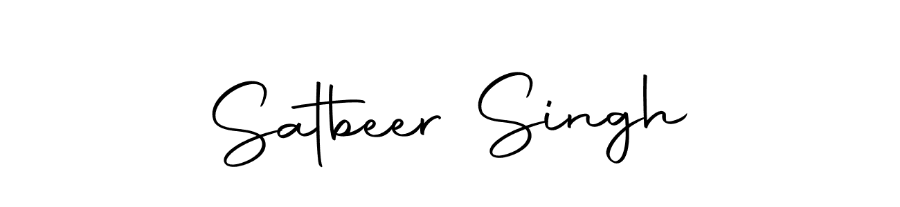 Also we have Satbeer Singh name is the best signature style. Create professional handwritten signature collection using Autography-DOLnW autograph style. Satbeer Singh signature style 10 images and pictures png