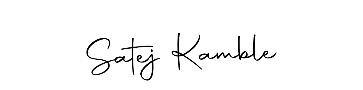 Use a signature maker to create a handwritten signature online. With this signature software, you can design (Autography-DOLnW) your own signature for name Satej Kamble. Satej Kamble signature style 10 images and pictures png