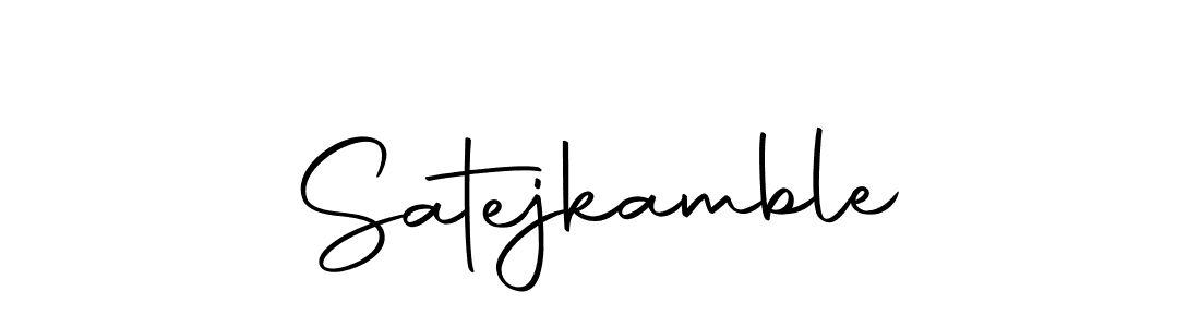 How to Draw Satejkamble signature style? Autography-DOLnW is a latest design signature styles for name Satejkamble. Satejkamble signature style 10 images and pictures png